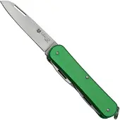 FOX Vulpis 3-Tools FX-VP130-3OD, N690Co, Aluminium OD Green, Zwitsers zakmes