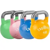 Lifemaxx Crossmaxx Competition Kettlebells - Blauw - 12 kg