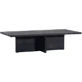 Giga Meubel Salontafel Maddox Zwart 140cm