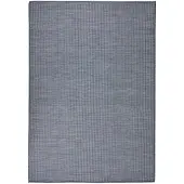 vidaXL Buitenkleed, plat geweven, 160x230 cm, blauw