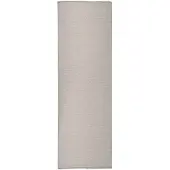 vidaXL Buitenkleed platgeweven 80x250 cm lichtgrijs