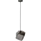 Present Time hanglamp rock chromed 1 lamp /zwart industrieel