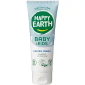 Happy Earth Baby & Kids 100% Natuurlijke Zink Billencrème 75 Ml