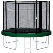 Akrobat Trampoline Orbit Above the Ground - Opbouw - 305 cm - Rond - Groen - met Veiligheidsnet