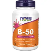 NOW,NOW Foods,NOW,NOW Foods Vitamine B-50 mg 100 Pc