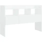 vidaXL Dressoir 105x30x70 cm bewerkt hout wit