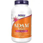 Now Adam Men's Multiple Vitamin softgels (180 Softgels) - vitamines, multivitamines - multivitamines
