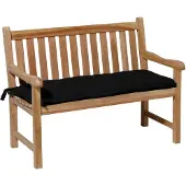 Madison Bankkussen Panama Black (180 x 48 cm)