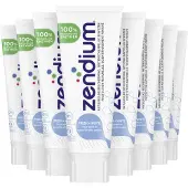 Zendium - Tandpasta - Fresh+White - 12 x 75 ml - Voordeelverpakking