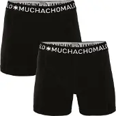 Muchachomalo Jongens 2 pack boxershorts effen