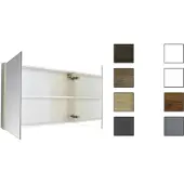Sanicare Spiegelkast Qlassics Ambiance 70 cm. 2 dubbelzijdige spiegeldeuren Belluno-eiken