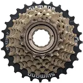 Shimano Mf-tz500 freewheel 7 speed 14-28 tands zwart
