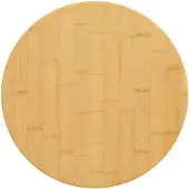 vidaXL Tafelblad Ø 50x1,5 cm bamboe