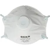 M-Safe 1 mondmasker, fijnstofmasker FFP2 met uitademklep, ademhalingsbescherming