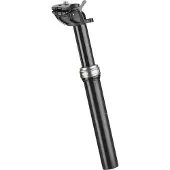 Kind Shock Dropzone External Passage Telescopische Zadelpen Zwart (Zonder Controle) || Maat: 30.9 x 350 x 100