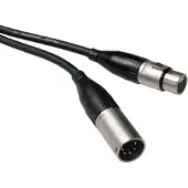 Amphenol PD7378D001 XLR DMX 512 Aansluitkabel M/F - 1 meter