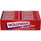 Hollywood kauwgom - Strawberry - aardbei - 31g x 20