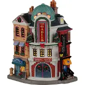 Lemax The Gables Apartments battery operated Led Kerst
