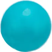 Trixie natuurrubber bal zonder geluid blauw