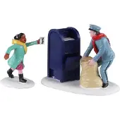 Lemax Just in time set of 2 kerstfiguur