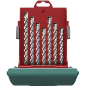 Heller TRIJET 26813 4 Carbide Hamerboorset 7-delig 5 mm, 6 mm, 6 mm, 8 mm, 8 mm, 10 mm, 12 mm SDS-Plus 1 set(s)
