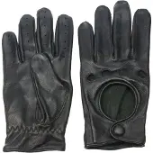 Swift premium racing leren handschoenen zwart