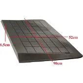 Roege international Drempelhulp 6,5 cm zwart 520 mm x 900 mm