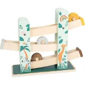 Small Foot Design - Houten Knikkerbaan Safari, 4dlg.