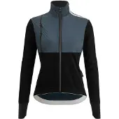 Santini Vega Absolute Black Women's Long Sleeve Jacket || Maat: M