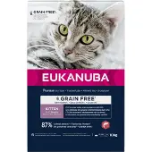 Eukanuba Kitten met zalm graanvrij kattenvoer 10 kg