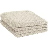 Yumeko Handdoek Katoen 50x100 Beige - Eco, Bio & Fairtrade