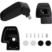 vidaXL Autoarmsteun 15x35x(33-49,5) cm ABS zwart