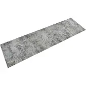 vidaXL Keukenmat wasbaar betonprint 45x150 cm fluweel