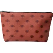 Clayre & Eef Toilettas Dames 26x6x16 cm Bruin Kunststof