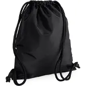Bagbase Icon Gymsac Sporttas - 11 Liter Black/Black