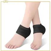 Attrezzo Hielbeschermers - one size - Hielkussens - Zwart