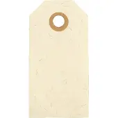 Packlinq Manilla-labels, afm 4x8 cm, 250 gr, crème, 20 stuk/ 1 doos