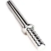 Black Label - Plain Stick - Hole Rammer - RVS Dildo met Handvat