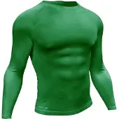 Precision Essential Baselayer Long Sleeve Shirt Volwassen Groen - S