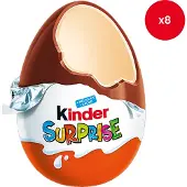 Kinder Surprise - 8 melkchocolade eieren - 160g