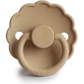 Frigg Daisy Siliconen Fopspeen 6+M | Croissant
