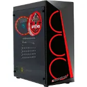 Screenon - Allround Game Computer Red - Ryzen 5 - RTX 3050 - 16GB - 512GB SSD - Windows 11 Pro + WiFi & Bluetooth