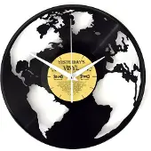 Yesterdays Vinyl Vinyl klok WORLD GLOBE