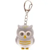 Puckator Oplichtende Uil Sleutelhanger met geluid 4,5cm