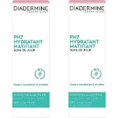 Diadermine Dagcreme PH7 Hydratant Matifiant - 2 x 50 ml