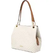 Michael Kors Schoudertas ecru / lichtbeige / karamel