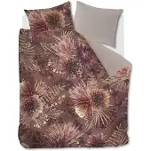 Rivièra Maison Dekbedovertrek Protea Steenrood Katoen-240 x 200 / 220 cm | Lits-Jumeaux