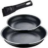 Bergner Pannenset Click & Cook Aluminium (2 Onderdelen)