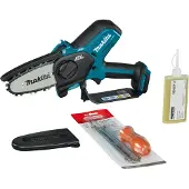 Makita UC100DZ Accu-kettingzaag Accu 210 W V Lengte mes 100 mm Zonder accu, Zonder lader