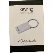 Present Time - Brink - Keyring - Sleutelhanger - RVS
